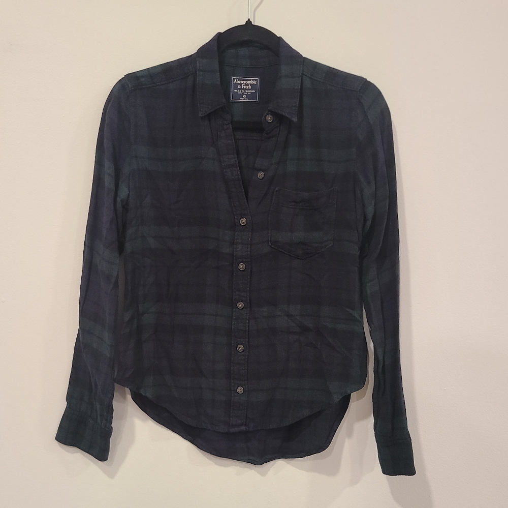 Abercrombie Plaid Flannel Shirt